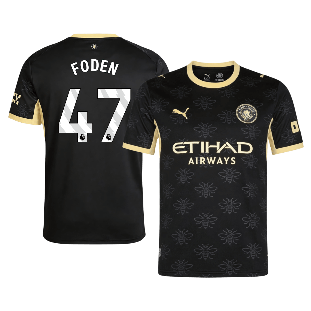Tricouri Fotbal Manchester City FODEN #47 Deplasare 2026/27