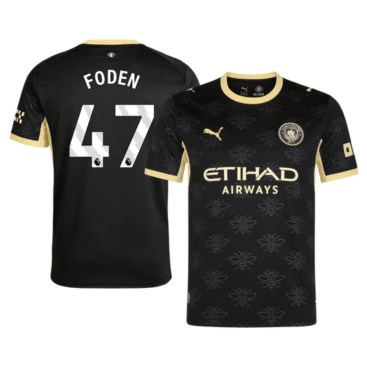Tricouri Fotbal Manchester City FODEN #47 Deplasare 2026/27