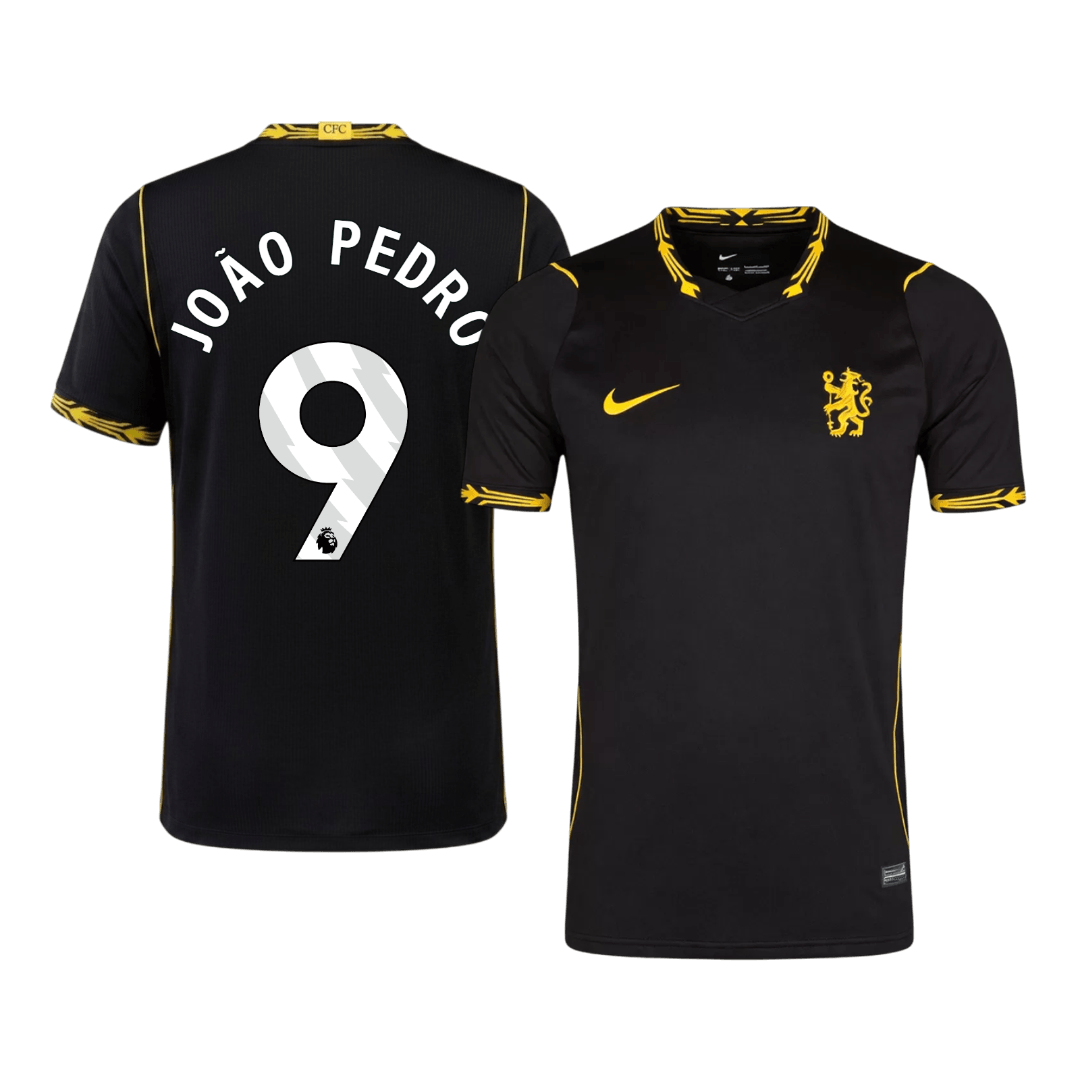 Tricouri Fotbal Chelsea JOÃO PEDRO #9 Deplasare 2026/27