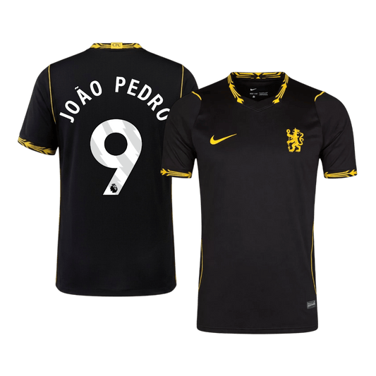 Tricouri Fotbal Chelsea JOÃO PEDRO #9 Deplasare 2026/27