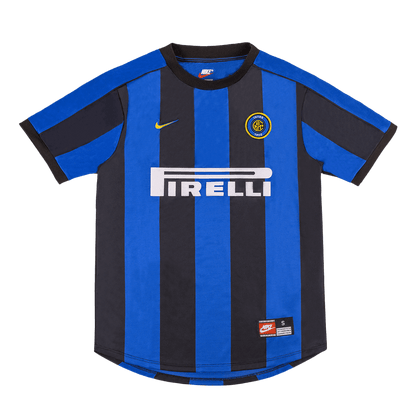 Tricouri Fotbal Vintage Inter Milano BAGGIO #10 Acasă 1999/00