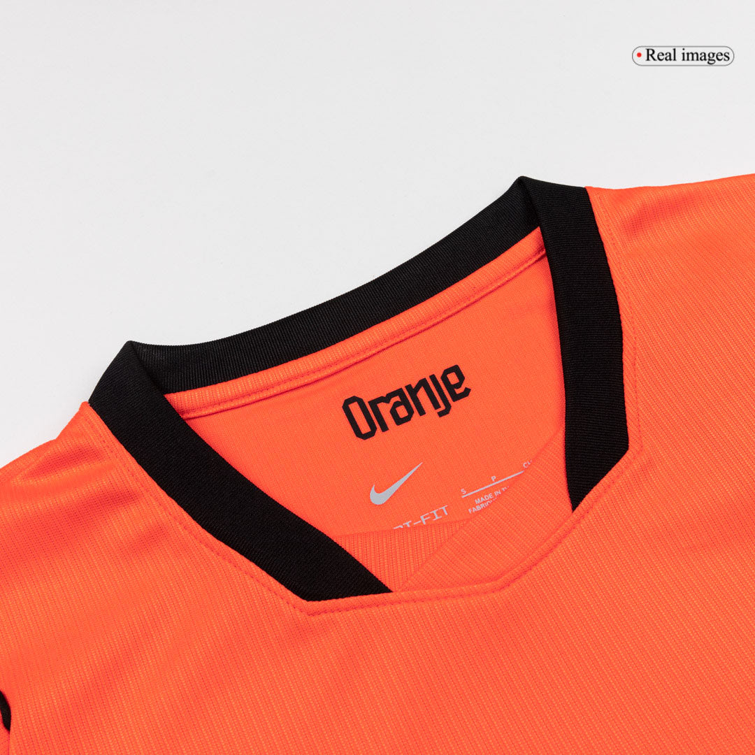 Tricouri Fotbal Netherlands VIRGIL #4 Acasă Cupa Mondială 2026