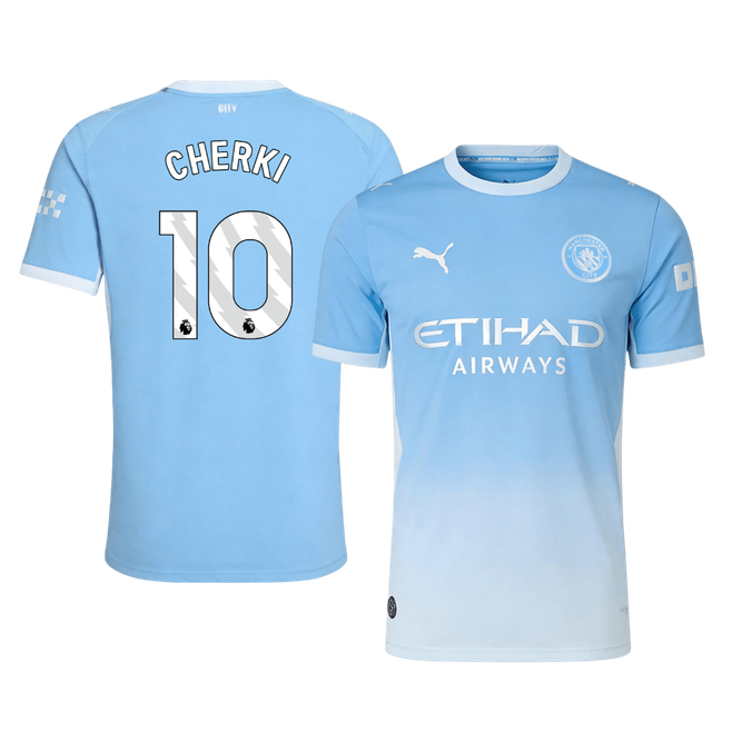 Tricouri Fotbal Manchester City CHERKI #10 Acasă 2026/27 Authentic