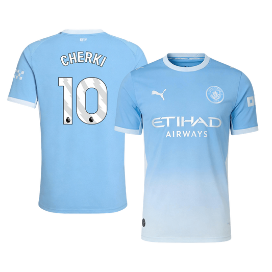 Tricouri Fotbal Manchester City CHERKI #10 Acasă 2026/27 Authentic