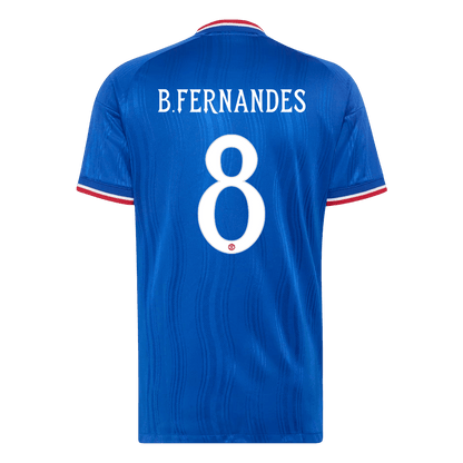 Tricouri Fotbal Manchester United B. FERNANDES #8 Deplasare 2026/27 Authentic - UCL