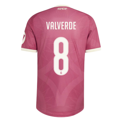Tricouri Fotbal Real Madrid VALVERDE #8 Treilea 2026/27 Authentic
