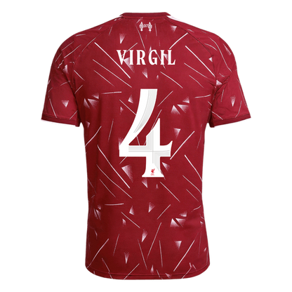 Tricouri Fotbal Liverpool VIRGIL #4 Acasă 2026/27 UCL - Premium