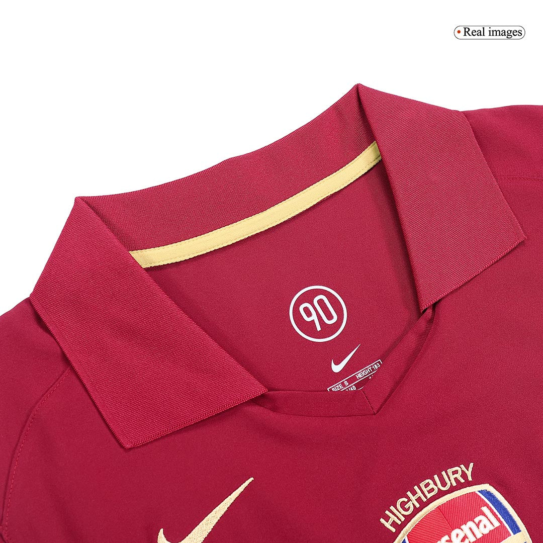 Tricouri Fotbal Vintage Arsenal HENRY #14 Acasă 2005/06