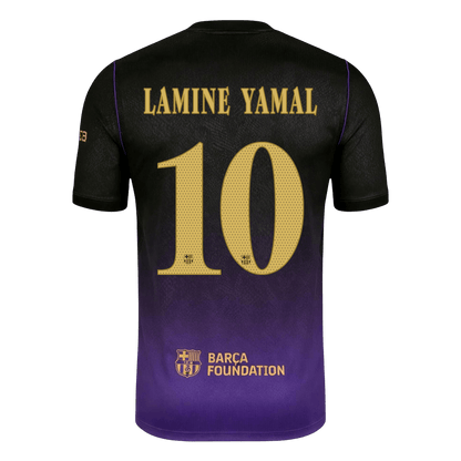 Tricouri Fotbal Barcelona LAMINE YAMAL #10 Deplasare 2026/27 - UCL