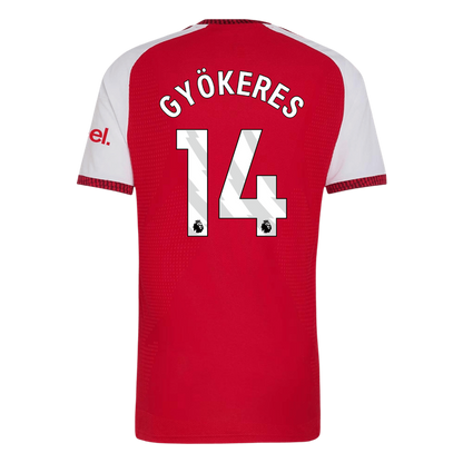 Tricouri Fotbal Arsenal GYÖKERES #14 Acasă 2026/27 Authentic
