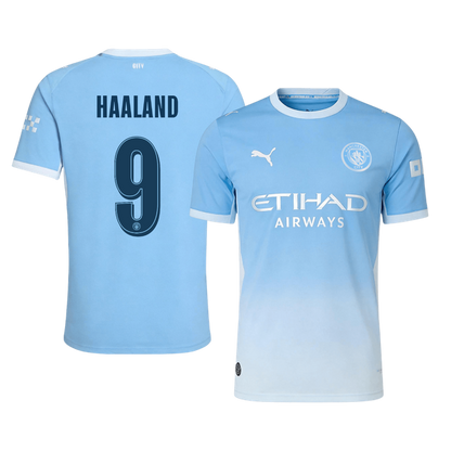 Tricouri Fotbal Manchester City HAALAND #9 Acasă 2026/27 Authentic - UCL