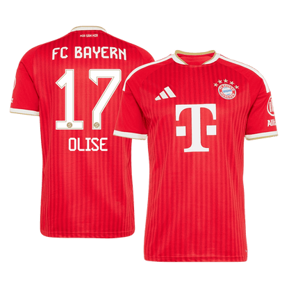 Tricouri Fotbal Bayern Munchen OLISE #17 Acasă 2026/27