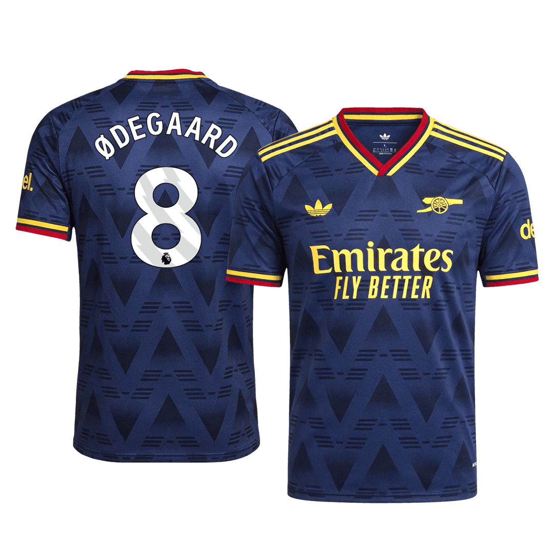 Tricouri Fotbal Arsenal ØDEGAARD #8 Deplasare 2026/27 Authentic
