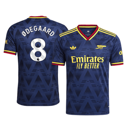 Tricouri Fotbal Arsenal ØDEGAARD #8 Deplasare 2026/27 Authentic