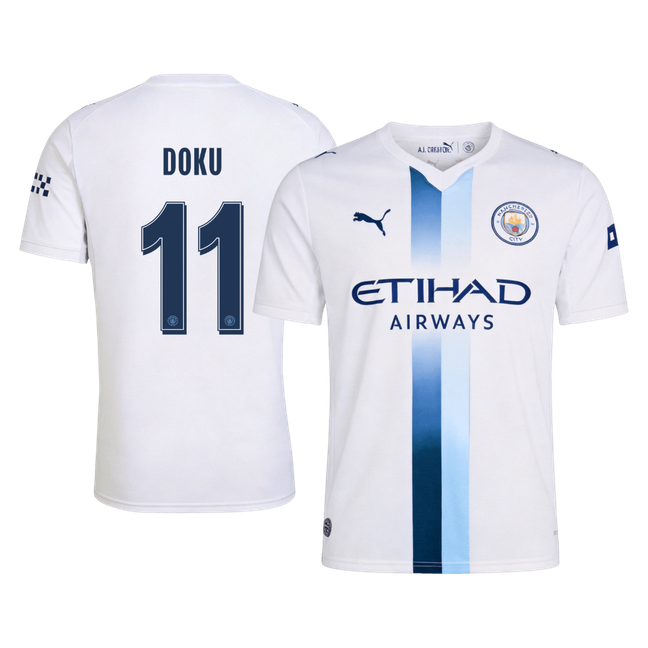 Tricouri Fotbal Manchester City DOKU #11 Third 2026/27 - UCL