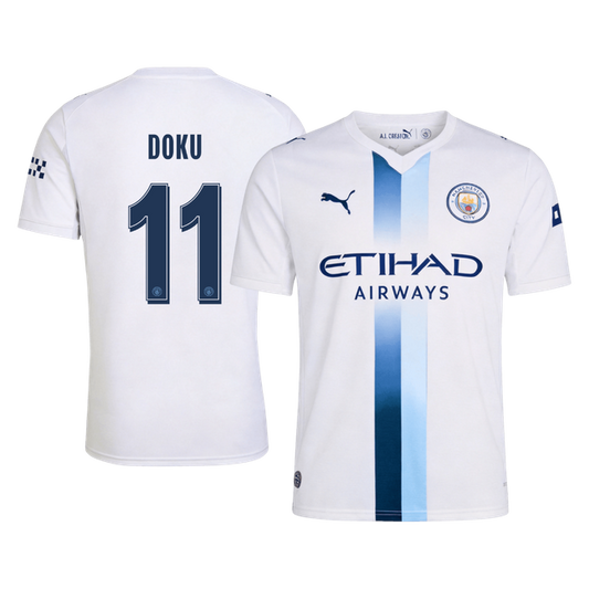Tricouri Fotbal Manchester City DOKU #11 Third 2026/27 - UCL