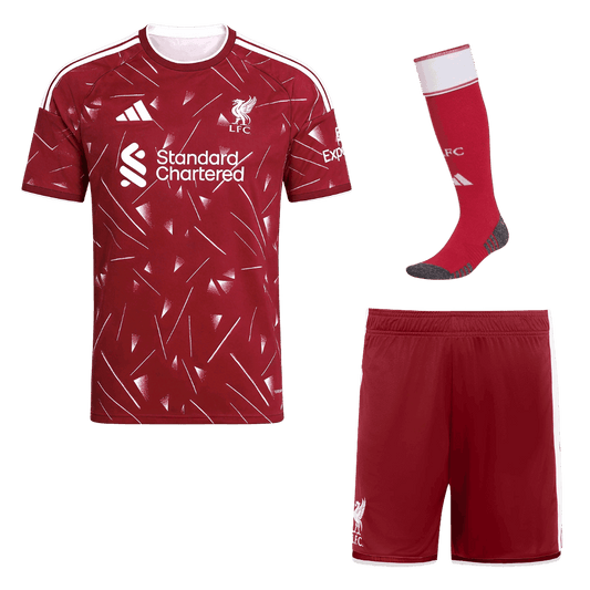 Set Tricouri Fotbal Liverpool Acasă 2026/27 - Super