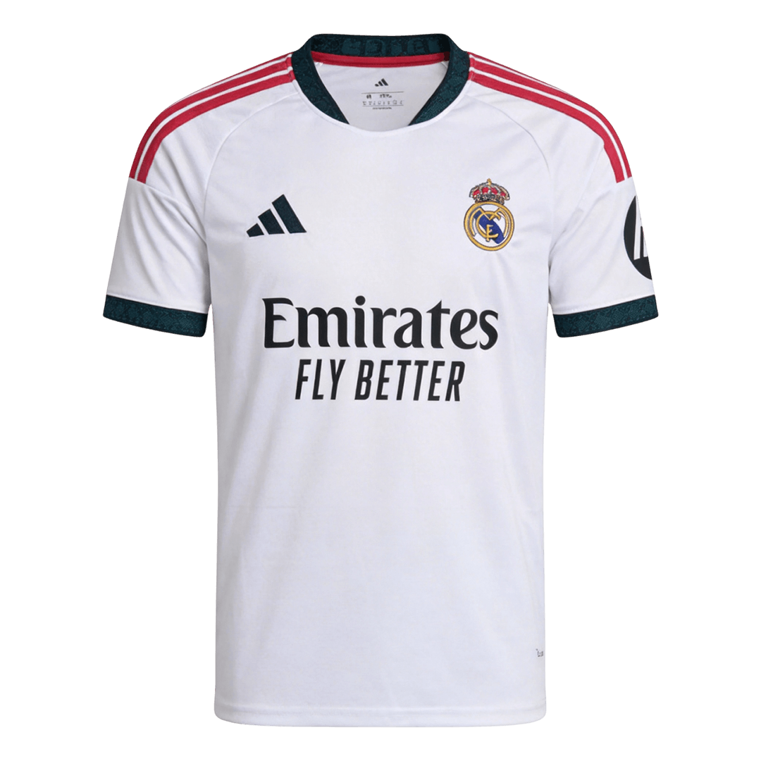 Tricouri Fotbal Real Madrid BELLINGHAM #5 Acasă 2026/27 - Premium