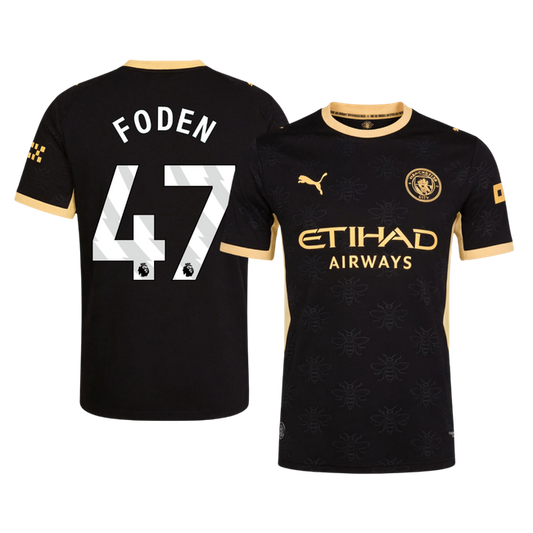 Tricouri Fotbal Manchester City FODEN #47 Deplasare 2026/27 Authentic