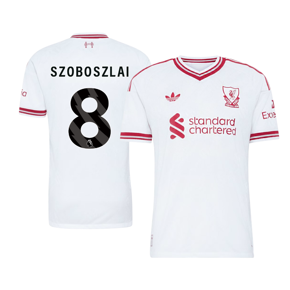 Tricouri Fotbal Liverpool SZOBOSZLAI #8 Deplasare 2026/27