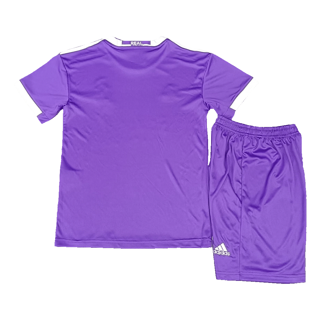Set Tricouri Fotbal Real Madrid Deplasare 2016/17 Pentru Copii