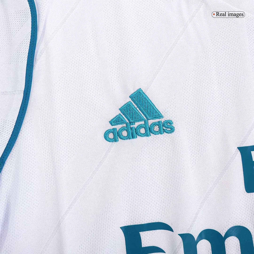 Tricouri Fotbal Vintage Real Madrid SERGIO RAMOS #4 Acasă 2017/18