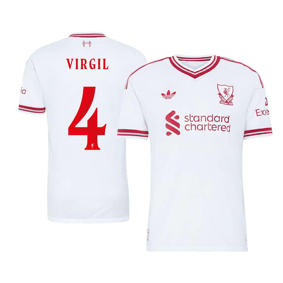 Tricouri Fotbal Liverpool VIRGIL #4 Deplasare 2026/27 Authentic - UCL