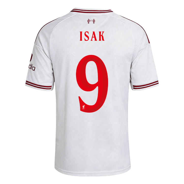 Tricouri Fotbal Liverpool ISAK #9 Deplasare 2026/27 - UCL