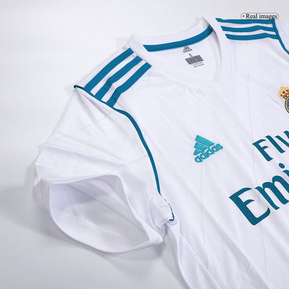 Tricouri Fotbal Vintage Real Madrid KROOS #8 Acasă 2017/18