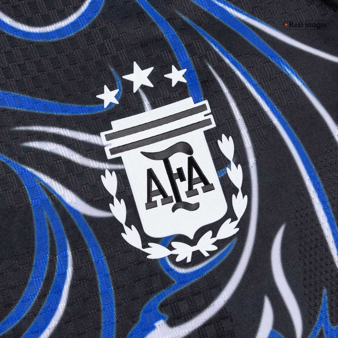 Tricouri Fotbal Argentina MESSI #10 Deplasare Cupa Mondială 2026 Authentic