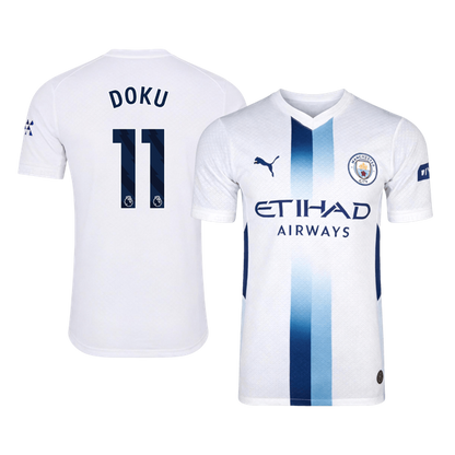 Tricouri Fotbal Manchester City DOKU #11 Third 2026/27