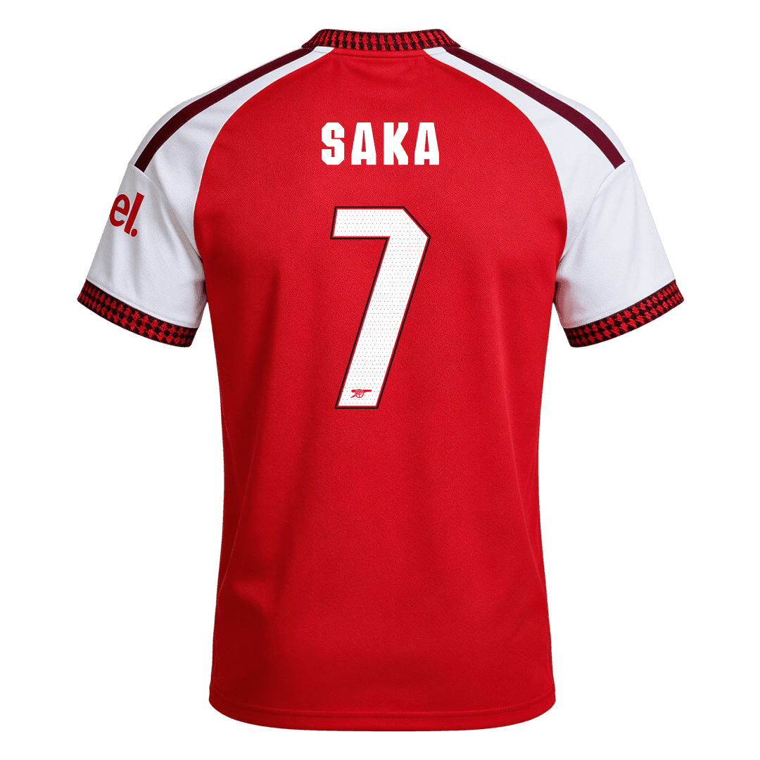 Tricouri Fotbal Arsenal SAKA #7 Acasă 2026/27 - UCL - Premium