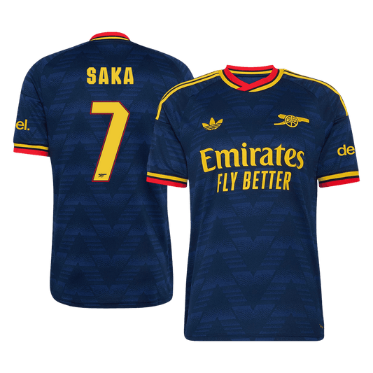 Tricouri Fotbal Arsenal SAKA #7 Deplasare 2026/27 - UCL