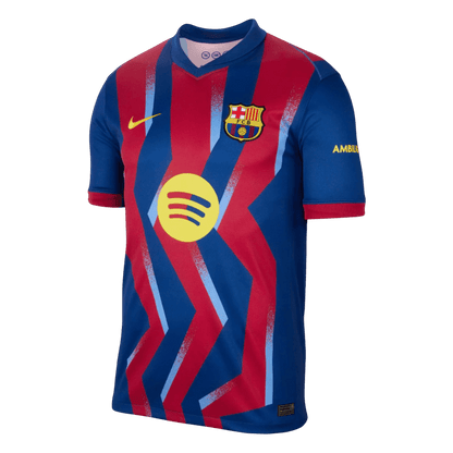 Tricouri Fotbal Barcelona LAMINE YAMAL #10 Al Patrulea 2025/26