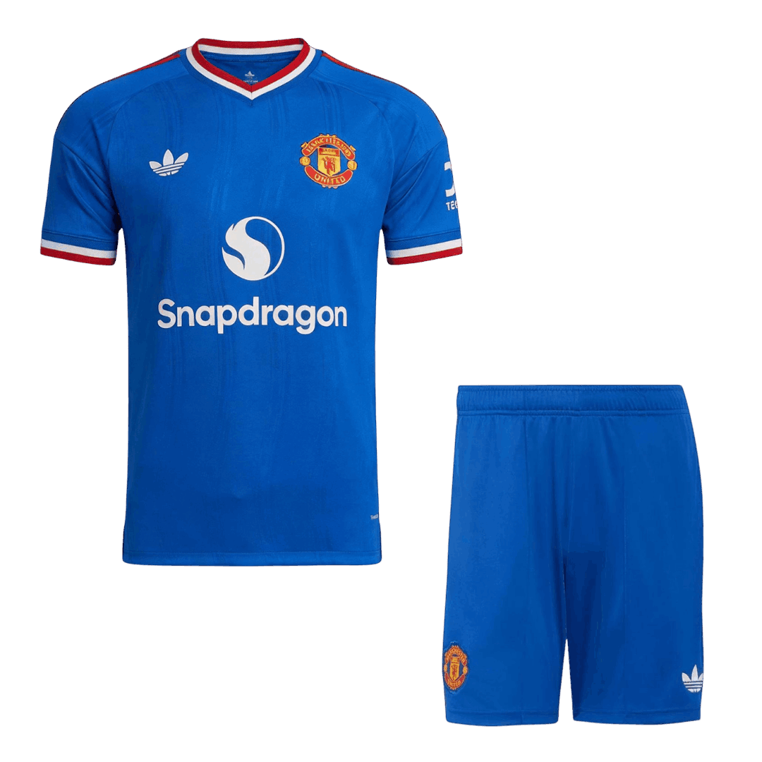 Set Tricouri Fotbal Manchester United Deplasare 2026/27