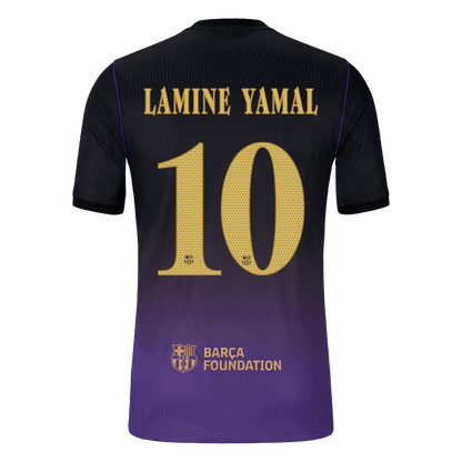 Tricouri Fotbal Barcelona LAMINE YAMAL #10 Deplasare 2026/27 Authentic - UCL