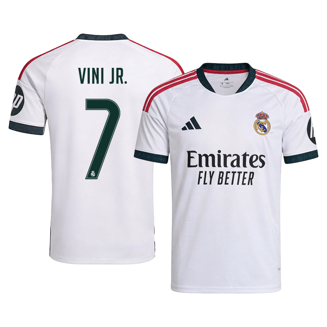 Tricouri Fotbal Real Madrid VINI JR. #7 Acasă 2026/27 - Premium