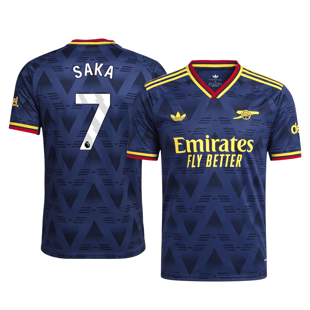 Tricouri Fotbal Arsenal SAKA #7 Deplasare 2026/27 Authentic