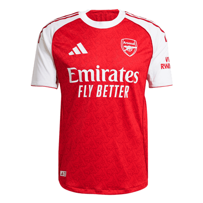Tricouri Fotbal Arsenal RICE #41 Acasă 2025/26 Authentic