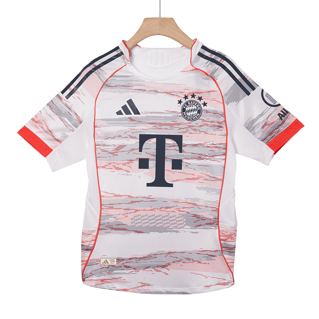 Tricouri Fotbal Bayern Munchen UPAMECANO #2 Deplasare 2025/26 Authentic