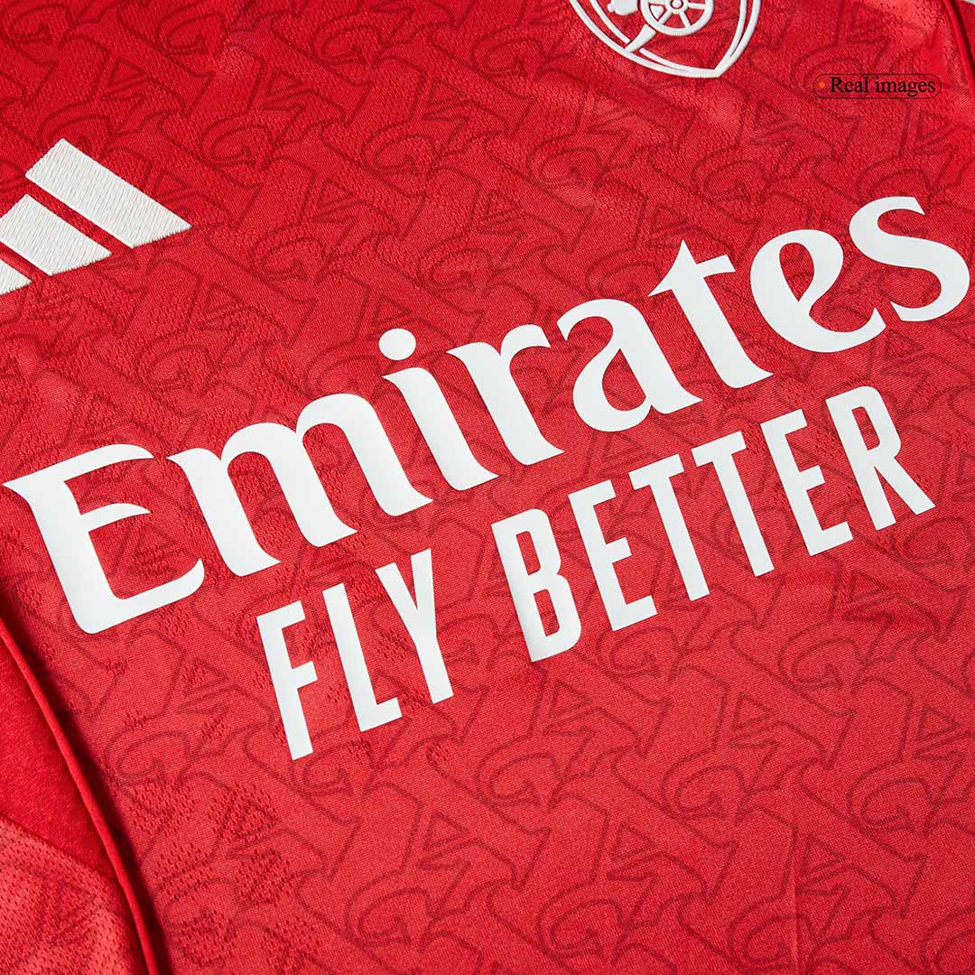 Tricouri Fotbal Arsenal SALIBA #2 Acasă 2025/26 Authentic