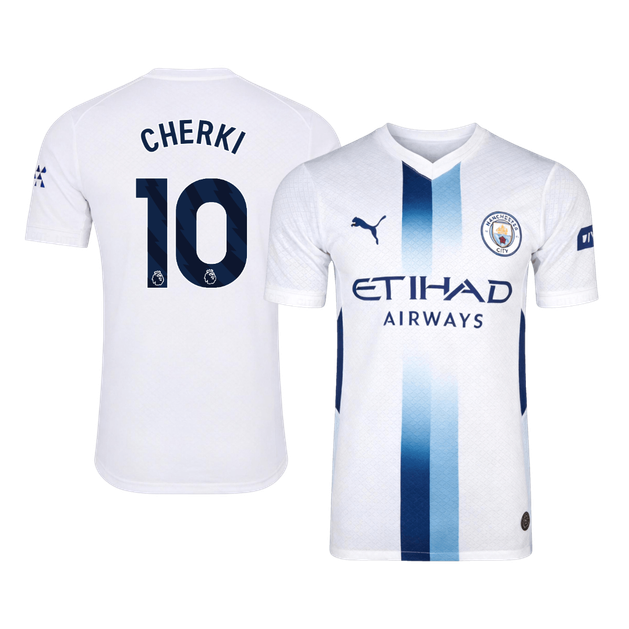 Tricouri Fotbal Manchester City CHERKI #10 Treilea 2026/27 Authentic