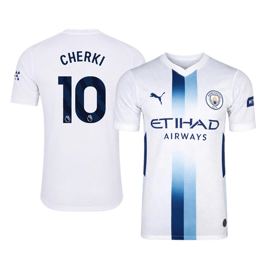 Tricouri Fotbal Manchester City CHERKI #10 Treilea 2026/27 Authentic
