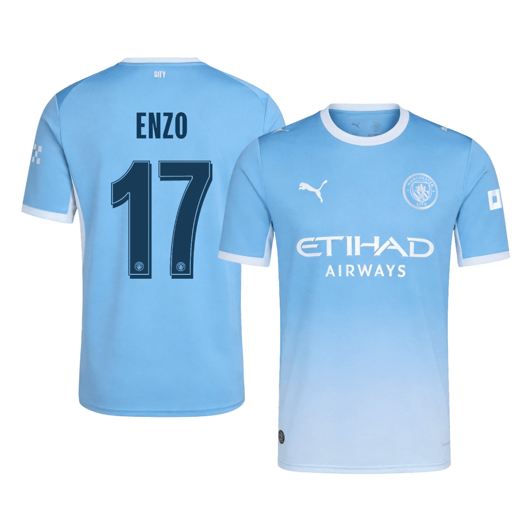 Tricouri Fotbal Manchester City ENZO #17 Acasă 2026/27 - UCL