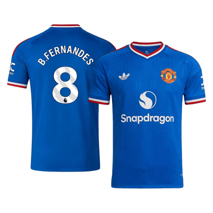 Tricouri Fotbal Manchester United B. FERNANDES #8 Deplasare 2026/27