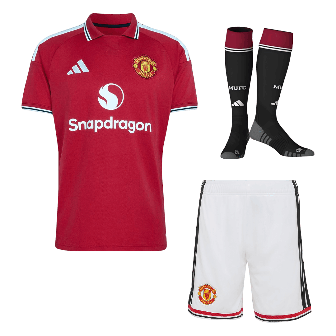 Set Tricouri Fotbal Manchester United Acasă 2026/27 - Super