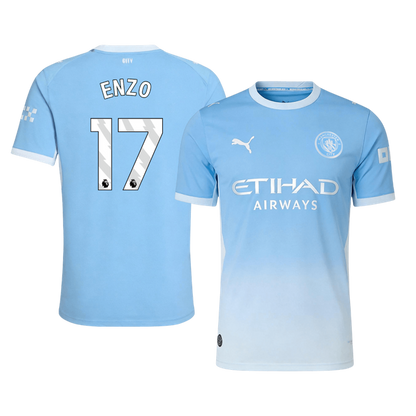 Tricouri Fotbal Manchester City ENZO #17 Acasă 2026/27 Authentic