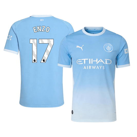 Tricouri Fotbal Manchester City ENZO #17 Acasă 2026/27 Authentic
