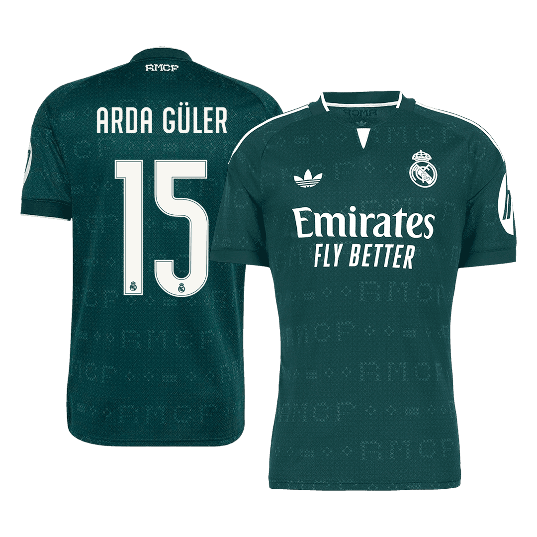 Tricouri Fotbal Real Madrid ARDA GÜLER #15 Deplasare 2026/27