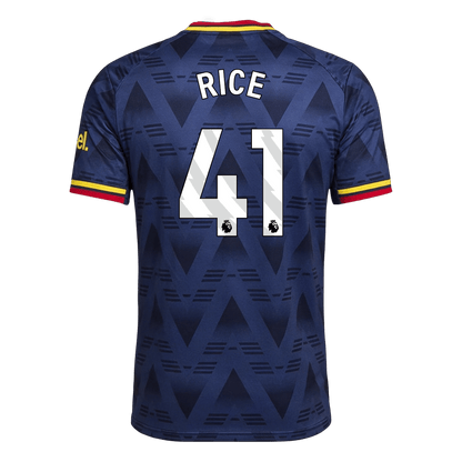 Tricouri Fotbal Arsenal RICE #41 Deplasare 2026/27 Authentic